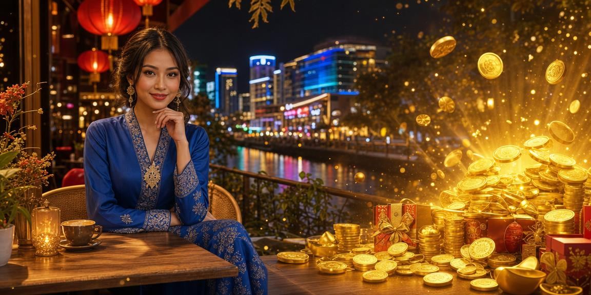 Baju kurung-style blackjack casino game in Johor Bahru, Malaysia