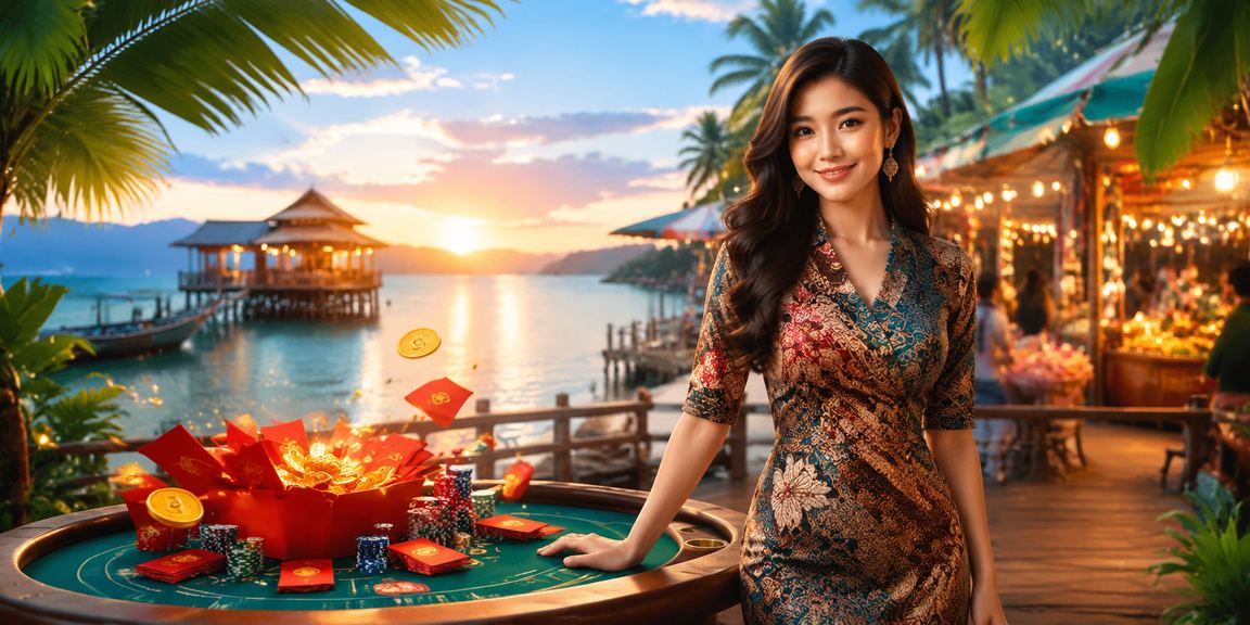 Malaysia batik-style red packet bonus for online casino promotions
